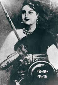 Gangadhar Rao का पत्नी, रानी लक्ष्मीबाई