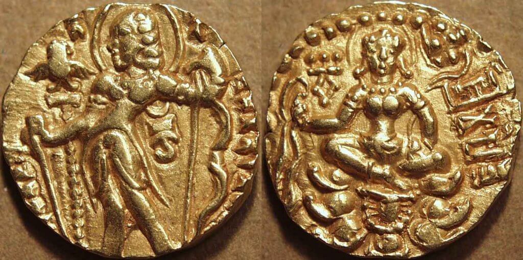 कुमारगुप्त प्रथम के सोने के सिक्के