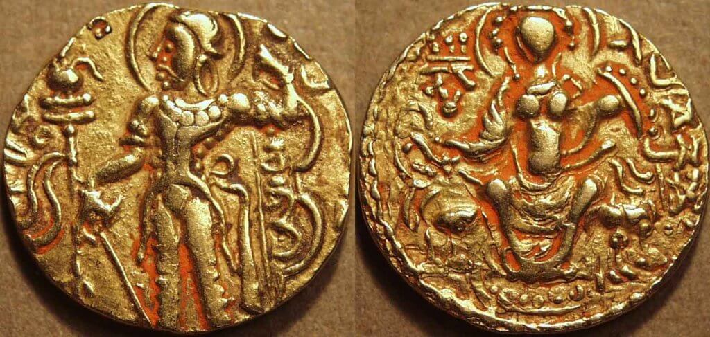 चंद्रगुप्त द्वितीय के सोने सिक्के